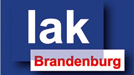 Logo von lak Brandenburg mit Text „Kooperationen“ Logo lak Brandenburg